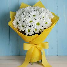 Букет цветов из:  Хризантемы #REPLACE_PRED# Казьминском