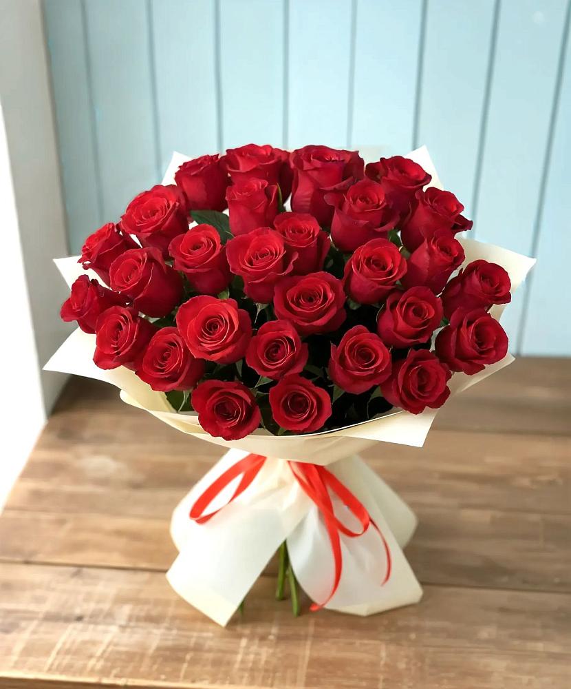 Букет 29 Красных роз в Казьминском