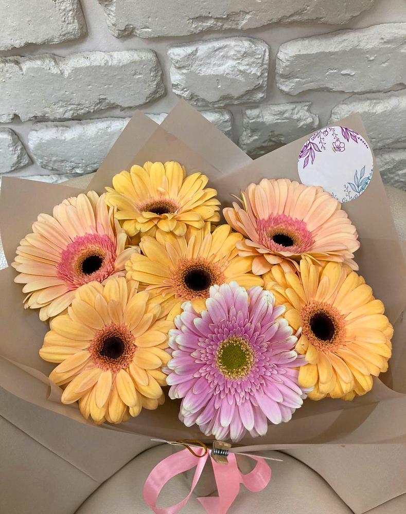 Букет цветов из: Герберы в Казьминском