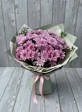 Букет цветов из:  Хризантемы #REPLACE_PRED# Казьминском