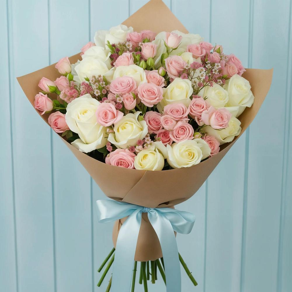 Букет цветов из: Розы в Казьминском