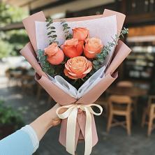 Букет цветов из:  Розы в Казьминском