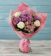 Букет цветов из:  Герберы в Казьминском