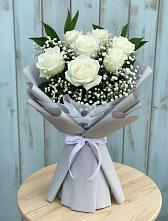 Букет цветов из:  Розы в Казьминском