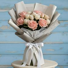 Букет цветов из:  Розы #REPLACE_PRED# Казьминском