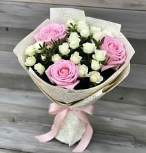 Букет цветов из:  Розы в Казьминском