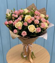 Букет цветов из:  Розы в Казьминском
