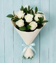 Букет цветов из:  Розы в Казьминском