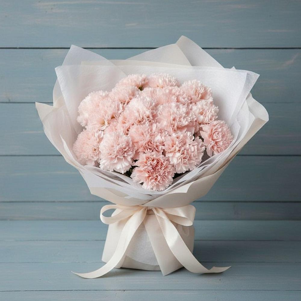 Букет цветов из: Гвоздики в Казьминском