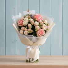 Букет цветов из:  Розы в Казьминском