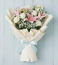 Букет цветов из:  Лилии в Казьминском