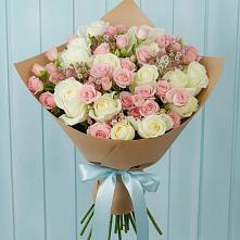 Букет цветов из:  Розы #REPLACE_PRED# Казьминском